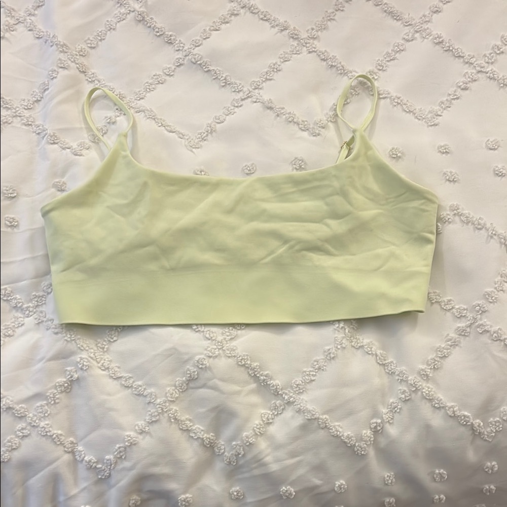 Lime Green Women's Crop Top